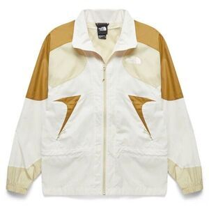 The North Face TNF X Gardenia White Gravel Windbreaker Jacket‎ Women Size XL NWT